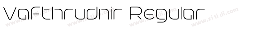Vafthrudnir Regular字体转换 Vafthrudnir Regular字体转换